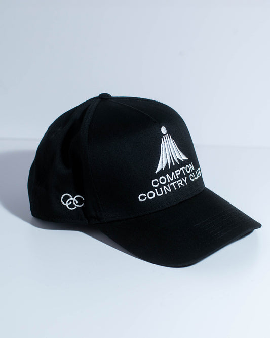 Compton Country Club: Black & White Snapback